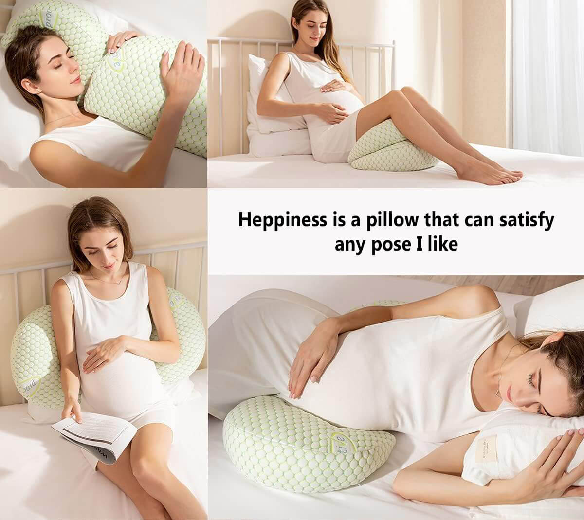 AuraComfort™ Pregnancy Pillow