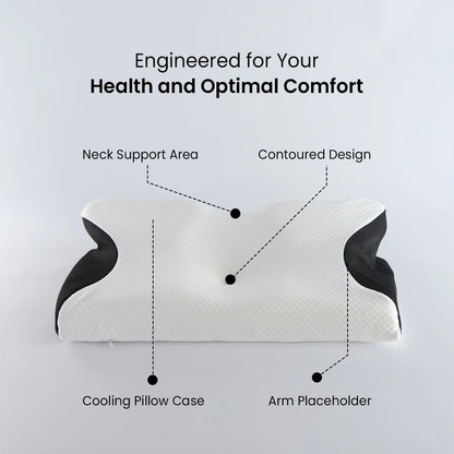 AuraComfort™ Ergonomic Pillow