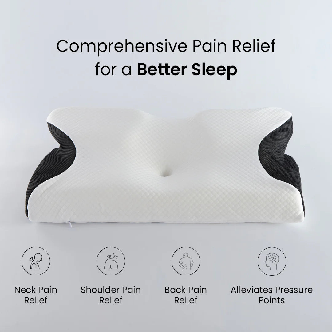 AuraComfort™ Ergonomic Pillow